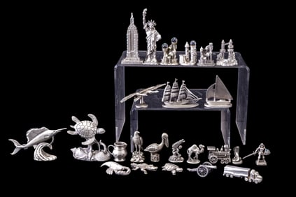 Pewter Figurine Collection