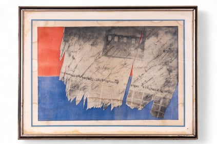 Jan Frisberg, Lithograph "War", Ltd Ed, Signed
