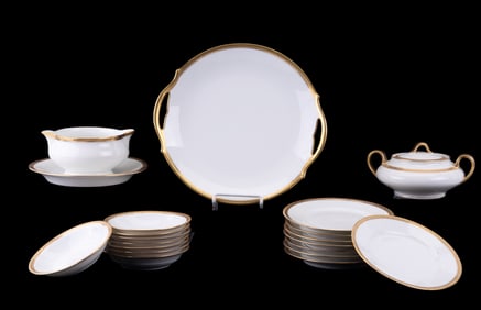 Theodore Haviland Gold Rimmed Limoges