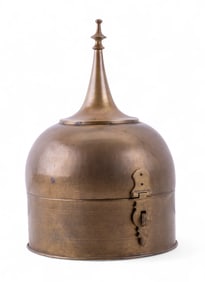 Turkish Bronze Hat Box