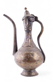 Antique Turkish Bronze Coffee Pot