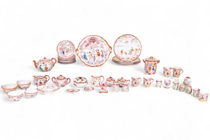 Vintage Japanese Nippon & Kutani (42 pcs)