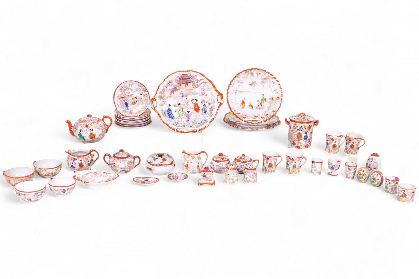 Vintage Japanese Nippon & Kutani (42 pcs) (1 of 19)