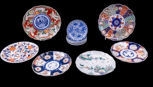 19/20th C Imari and Tashiro Shoten Porcelain