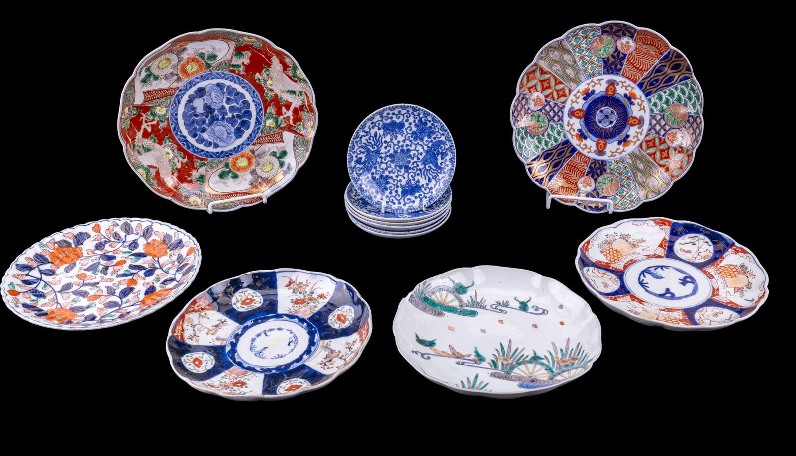 19/20th C Imari and Tashiro Shoten Porcelain (1 of 14)