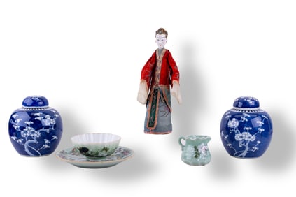 Chinese Porcelain Grouping