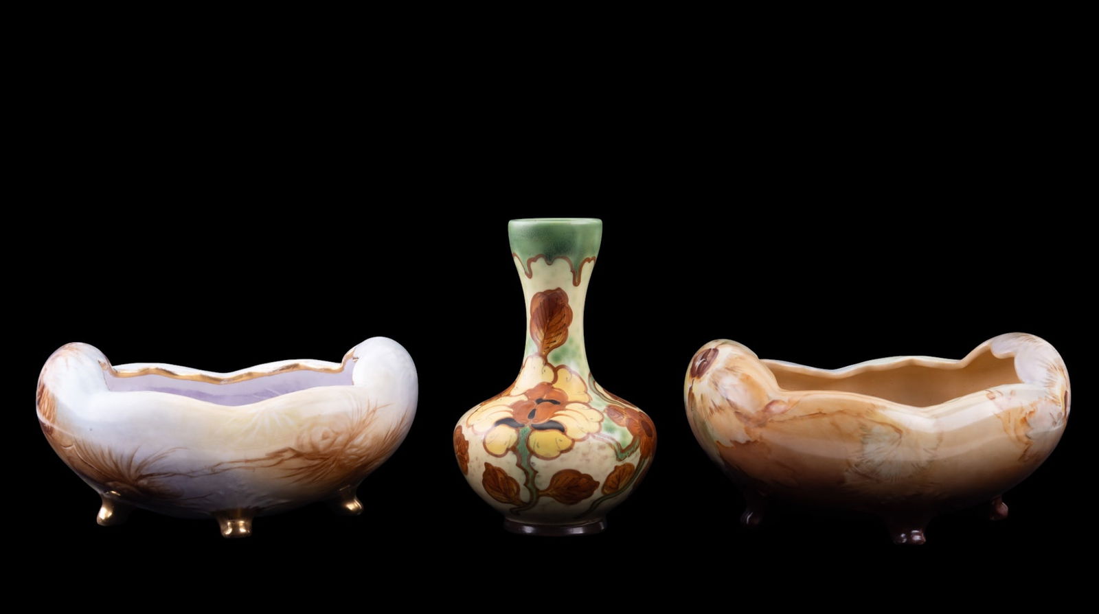 20th C Hand Painted European Porcelain (1 of 8)