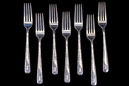 Gorham Camellia Sterling Silver Dinner Forks