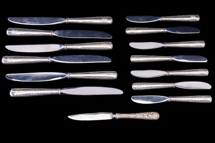 Sterling Silver-Handled Dinner Knives