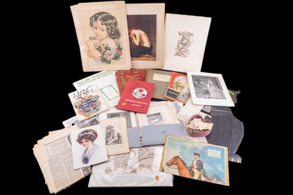 19th & 20th C Fashion and Advertising Ephemera