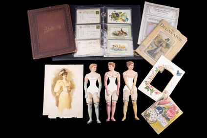 Antique Post Cards and Ephemera