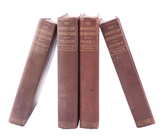 4 Volume Book Set "The American Revolution"