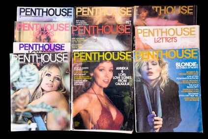 Penthouse Magazines 1970's & 80's