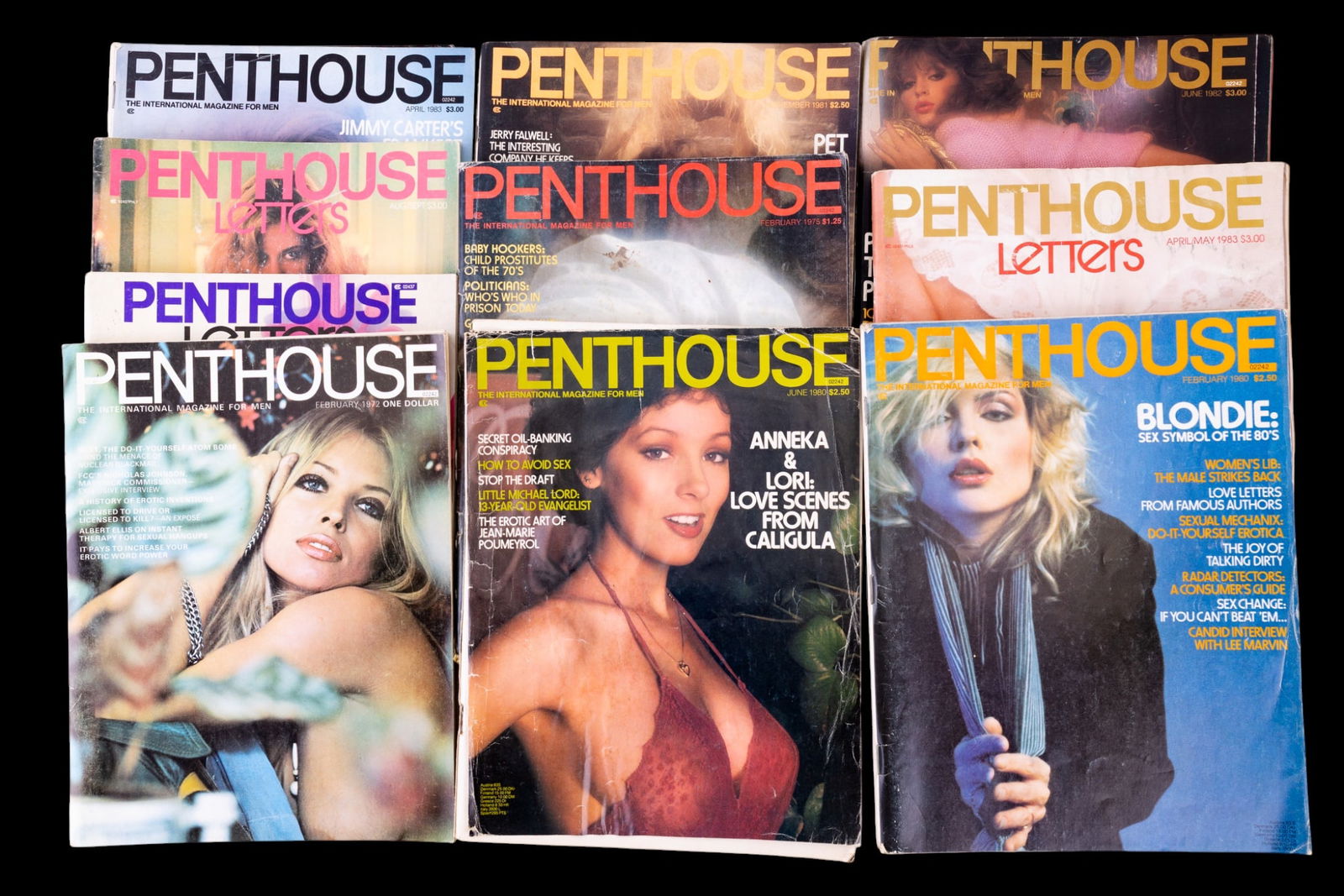 Penthouse Magazines 1970's & 80's (1 of 2)