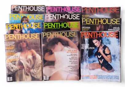 Penthouse Magazines 1970's & 80's