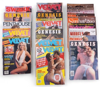 Adult Magazines, Various and Vintage