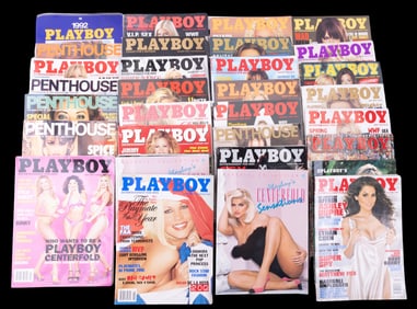 Playboy & Penthouse Magazines