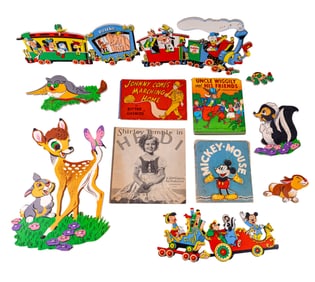 Disney Wall Hanging Cardboard Set and Books