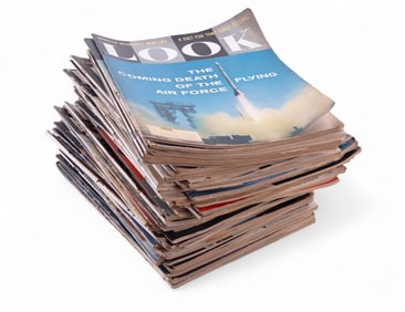 1950s-60s Look Magazines w/ Marilyn Monroe Issue
