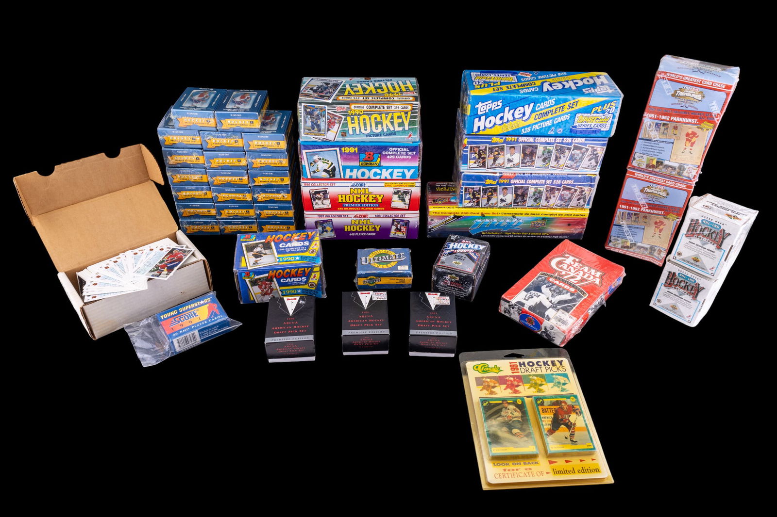 NHL and International Hockey Trading Card Sets (1 of 18)