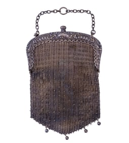 Victorian Metal Mesh Purse