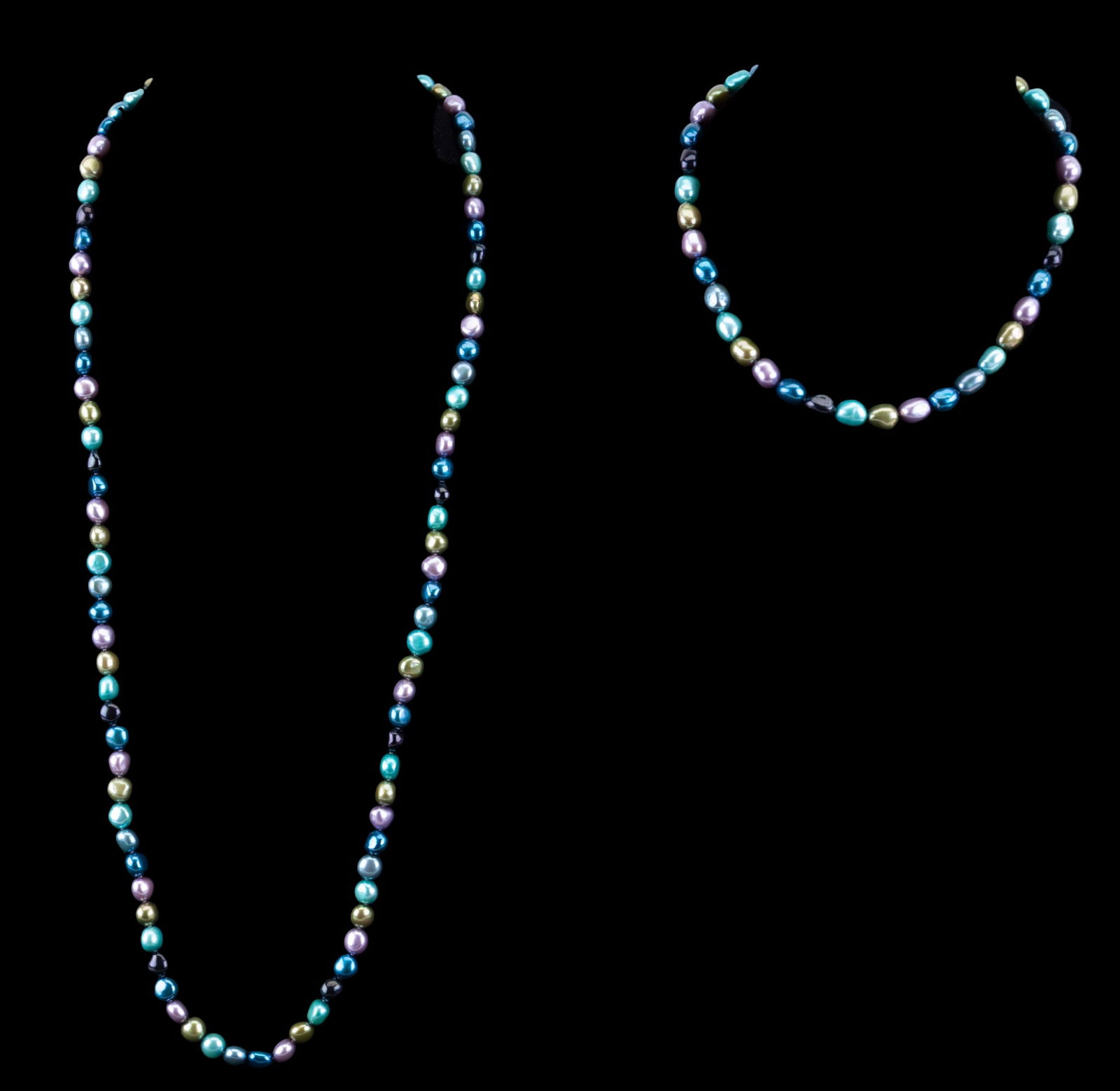 Blue Honora Pearl Necklaces (1 of 8)