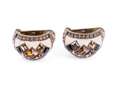 Heidi Daus Hoop Earrings