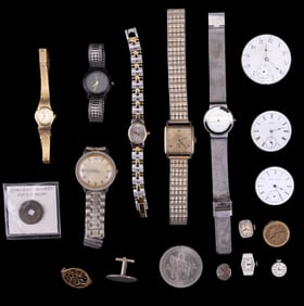 Watches, Parts, and Coins