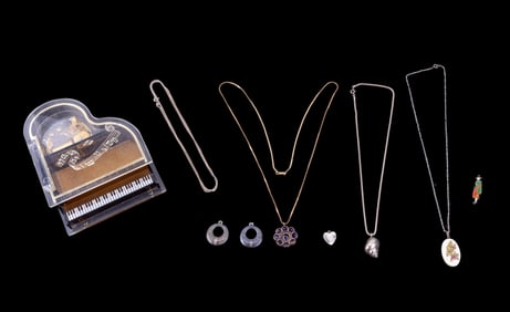 Sterling Jewelry & Music Box