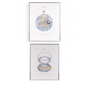 Pair of Ltd Ed Patek Philippe Calibre 315 Prints