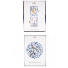 Pair of Limited edition Patek Philippe Lithos