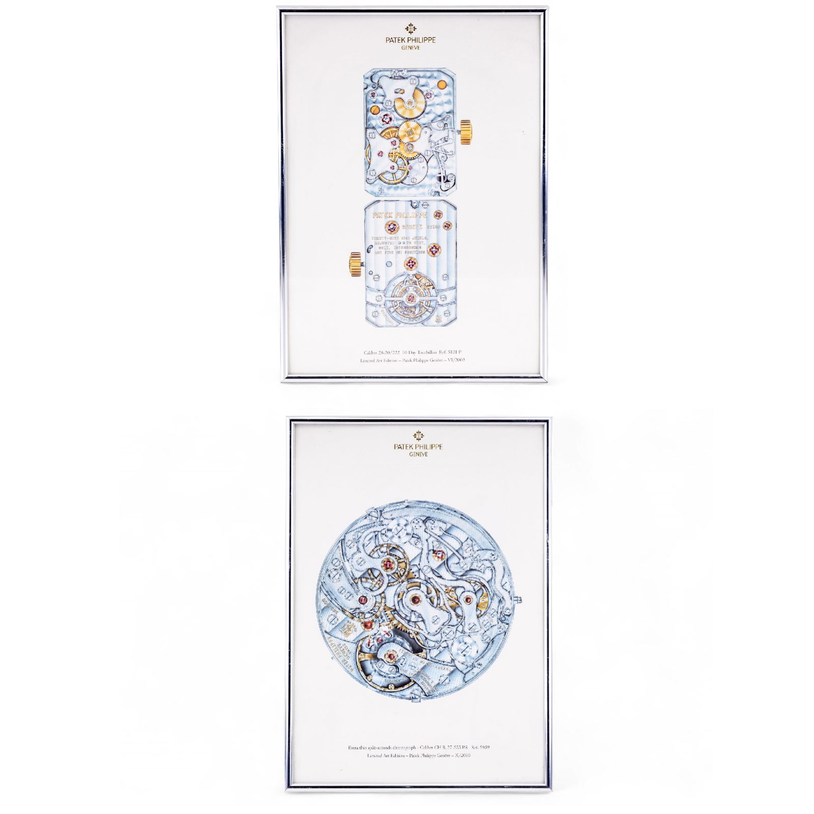 Pair of Limited edition Patek Philippe Lithos (1 of 15)