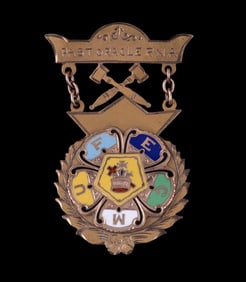Fraternal Order Pin, 19th/20th C