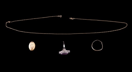 10k & 14k Gold Broken Jewelry Lot