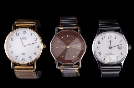 3 Vintage Wristwatches