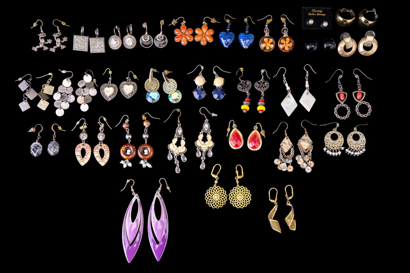 Costume Earring Grouping (1 of 9)