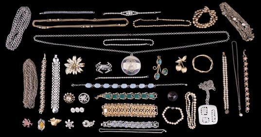 Rhinestone & Other Costume Jewelry