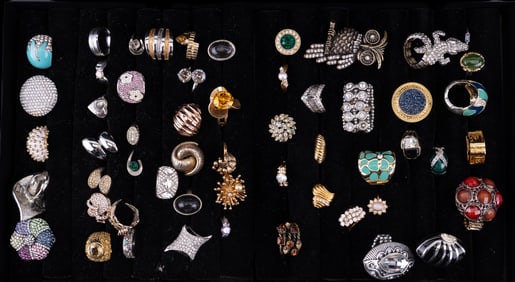 Rhinestone and Other Costume Rings (54)