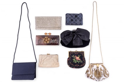 Designer Beaded Clutches and Handbags
