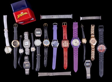 Vintage and Novelty Wrist Watches