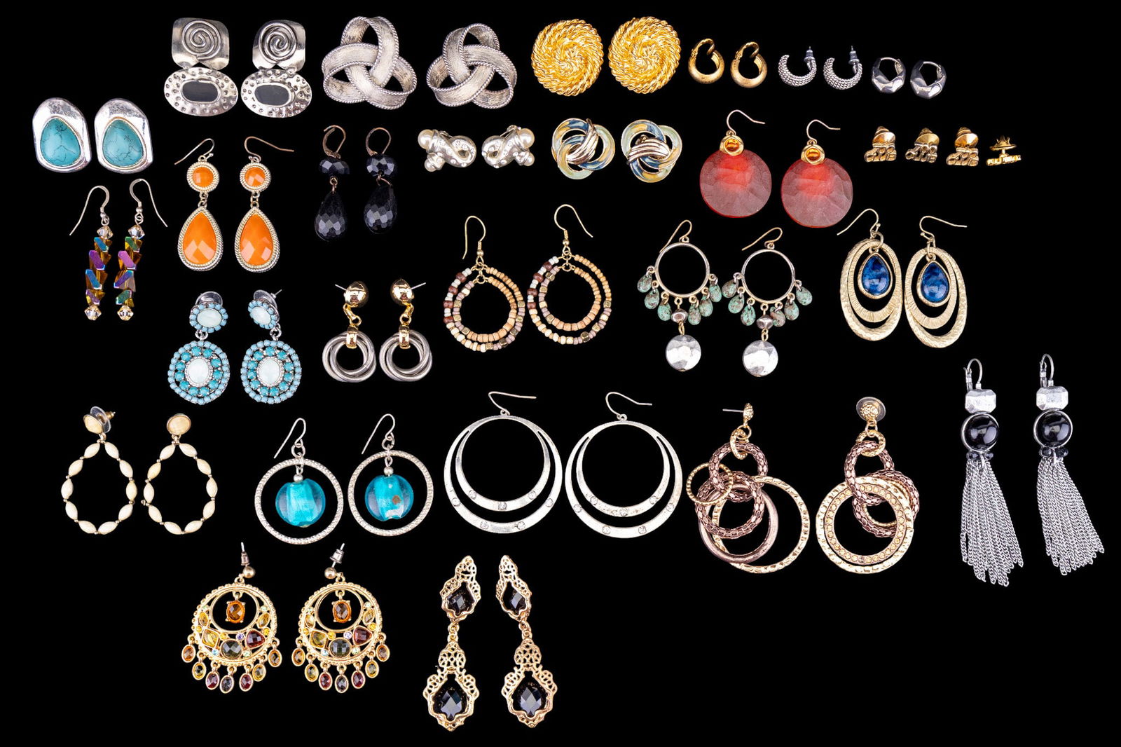 Costume Earring Collection (1 of 10)