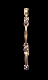14K Gold Aurafin Bracelet