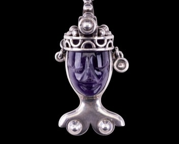 Los Ballesteros Sterling Silver Necklace