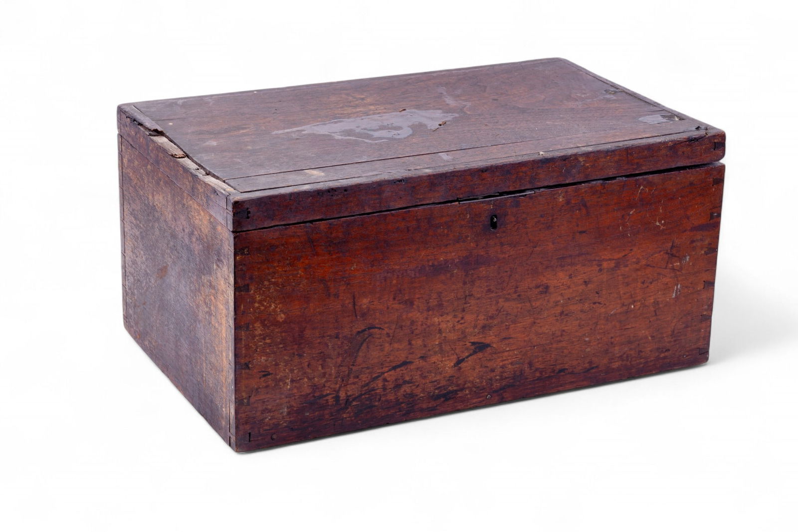 19th C PA Walnut Dovetailed Storage Box (1 of 10)