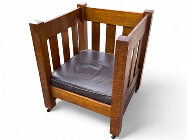 Arts & Crafts Cube Chair