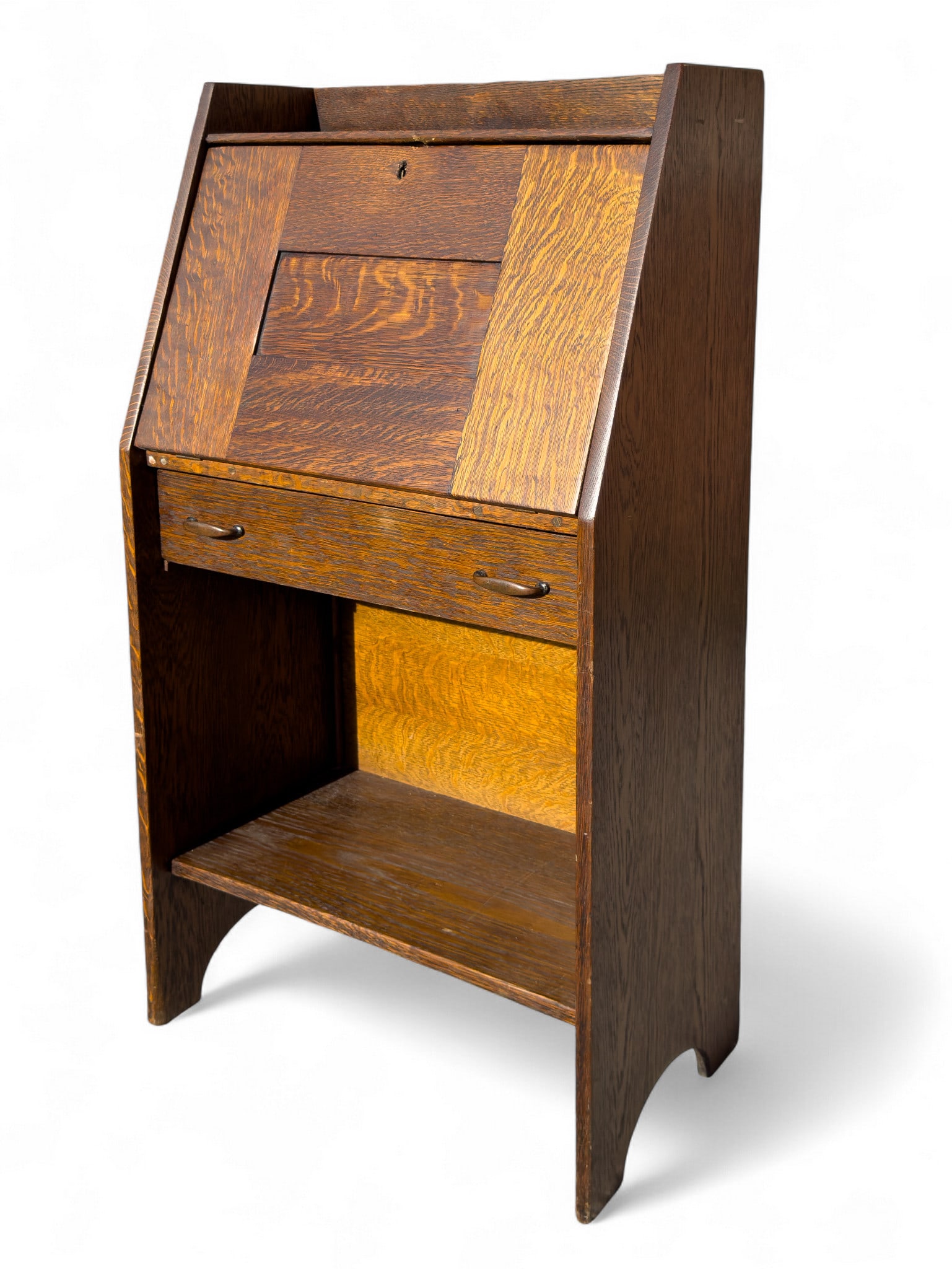 Gustav Stickley Drop Front Desk (1 of 6)