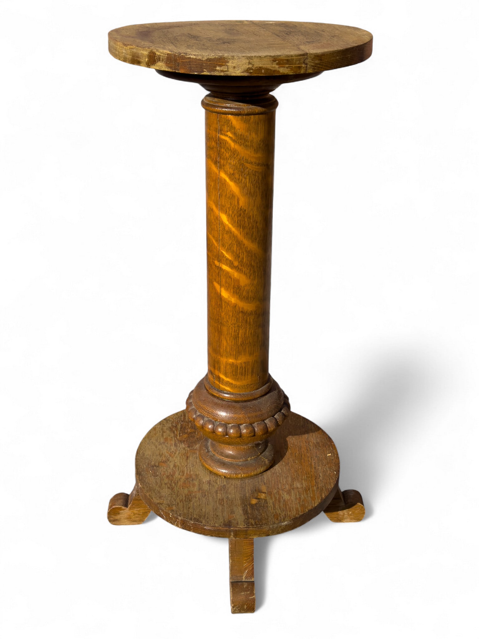 Arts & Crafts/Victorian Pedestal Stand (1 of 3)