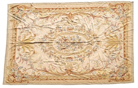 Aubusson Cream Color Rug