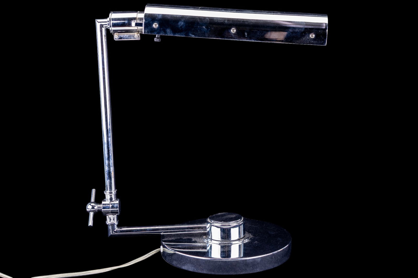 Modern Chrome Adjustable Lamp (1 of 10)