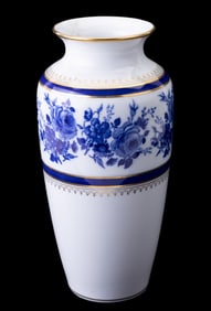 KPM Vase Royal Porzellan Bavaria Echt Cobalt
